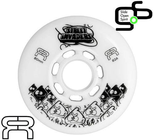 Roues FR Street Invaders White 80 82A