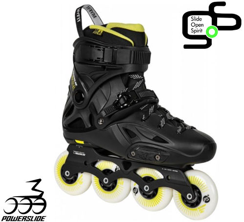 Roller Powerslide Impérial One Black Yellow
